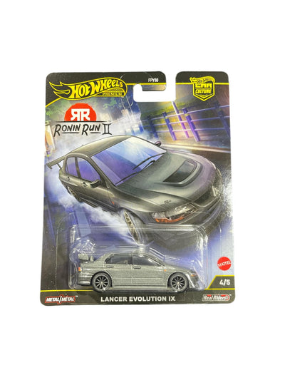 Hot Wheels Premium Ronin Run II - Mitsubishi Lancer Evolution IX