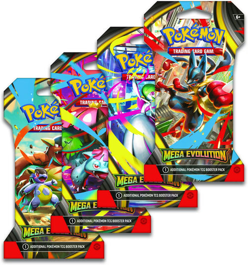 Pokemon Mega Evolution Sleeved Blister Booster Pack