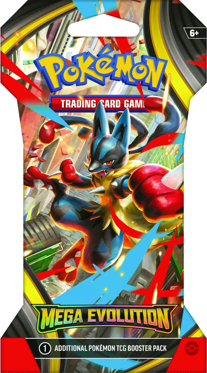 Pokemon Mega Evolution Sleeved Blister Booster Pack