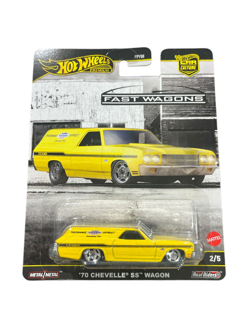 Hot Wheels Premium Fast Wagons - '70 Chevelle SS Wagon