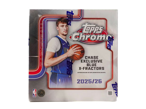 2025-26 Topps Chrome Basketball Mega Box (Pre Order) Dec-25-Jan 26)
