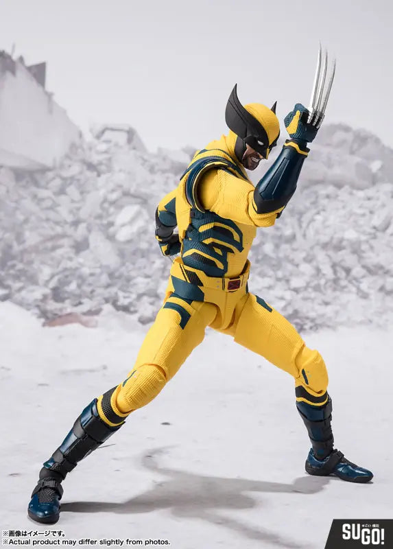 BANDAI Spirits S.H. Figuarts Wolverine (Deadpool & Wolverine) Action Figure