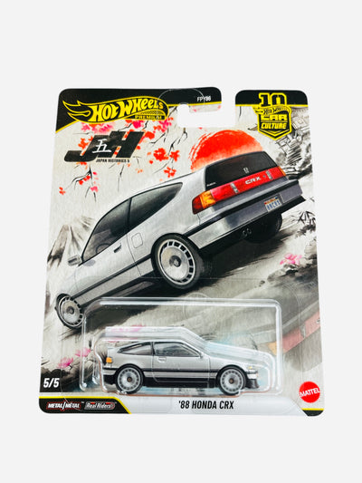 Hot Wheels Premium Japan Historic’s 5- ‘88 Honda CRX