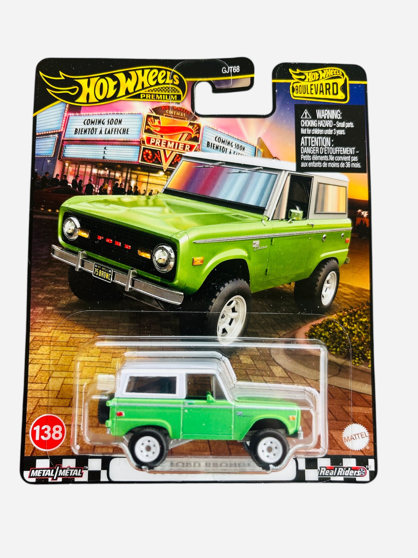 Hot Wheels Premium Boulevard- ‘75 Ford Bronco