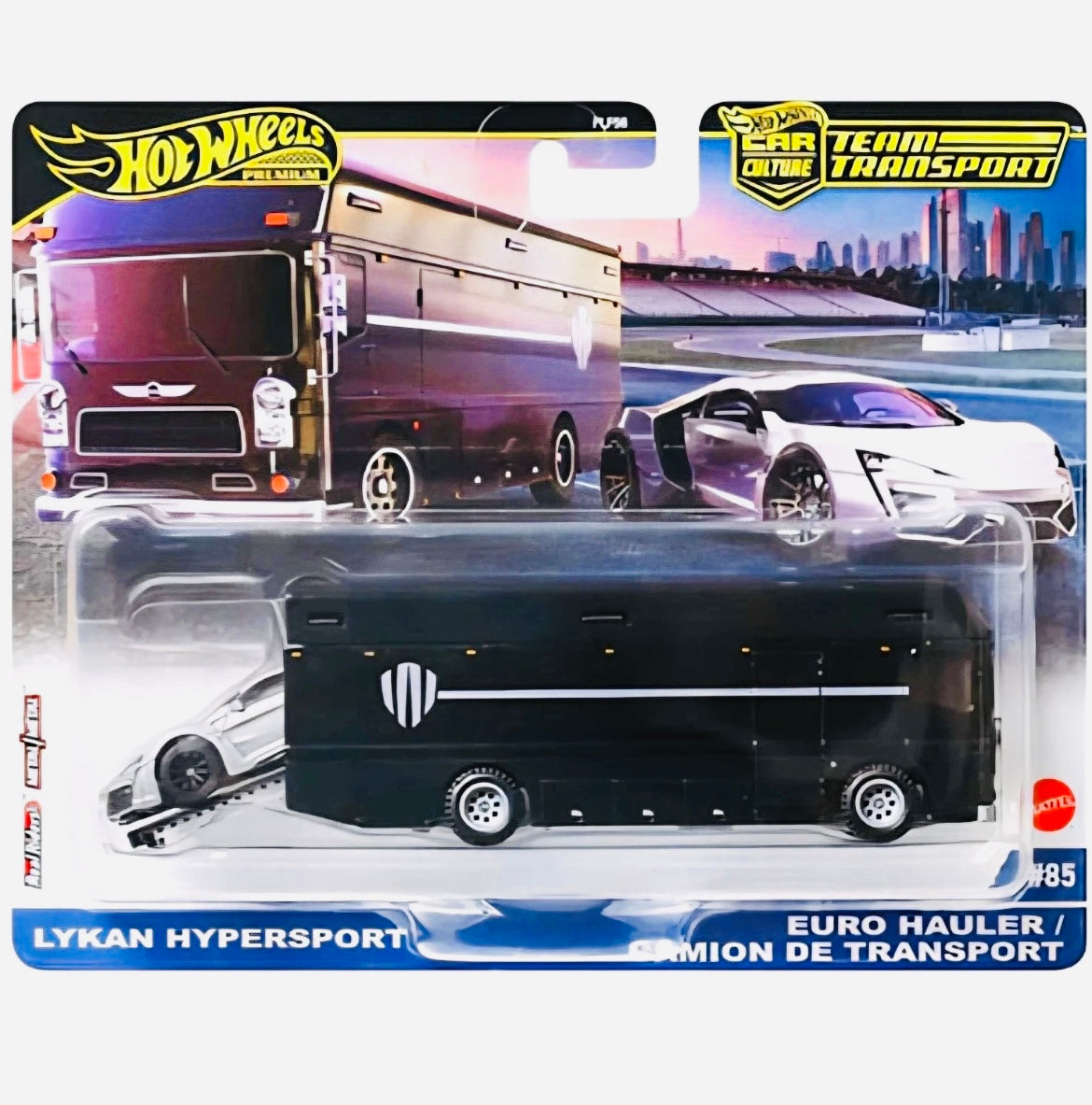 Hot Wheels Car Culture Team Transport - Lykan Hypersport & Euro Hauler