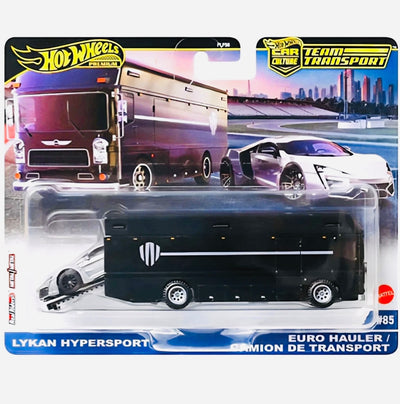 Hot Wheels Car Culture Team Transport - Lykan Hypersport & Euro Hauler