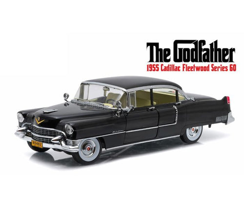 Greenlight 1/18 The Godfather Cadillac Fleetwood Series 60 1955 Black
