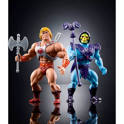 Masters of the Universe Origins Mattel 80th Anniversary Retro Punching He-Man and Skeletor