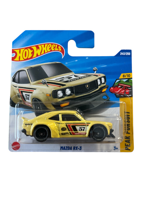Short Card 2025 Hot Wheels Peak Pursuit - Mazda RX-3