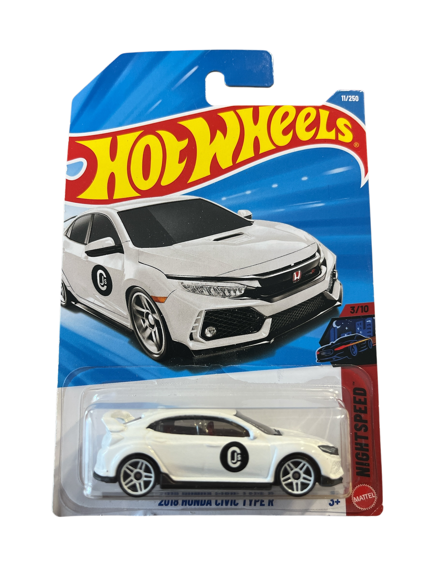 2025 Hot Wheels Night Speed - 2018 Honda Civic Type R