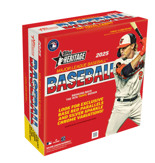 2025 Topps Heritage Baseball Mega Box