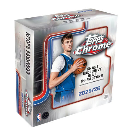 2025-26 Topps Chrome Basketball Mega Box (Pre Order) Dec-25-Jan 26)
