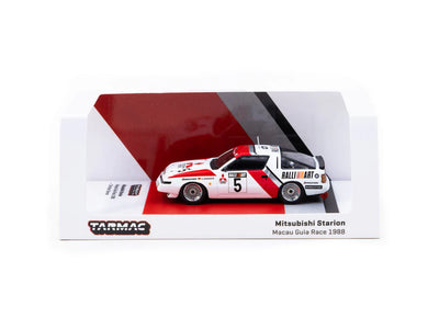 Tarmac Works Hobby64 1/64 Scale - Mitsubishi Starion Macau Guia Race 1988