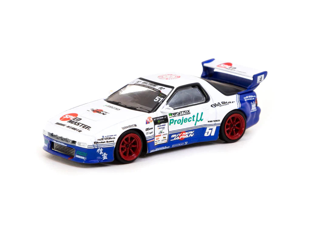 TARMAC WORKS 1 64 Scale PANDEM Mazda RX-7 FC3S Drift