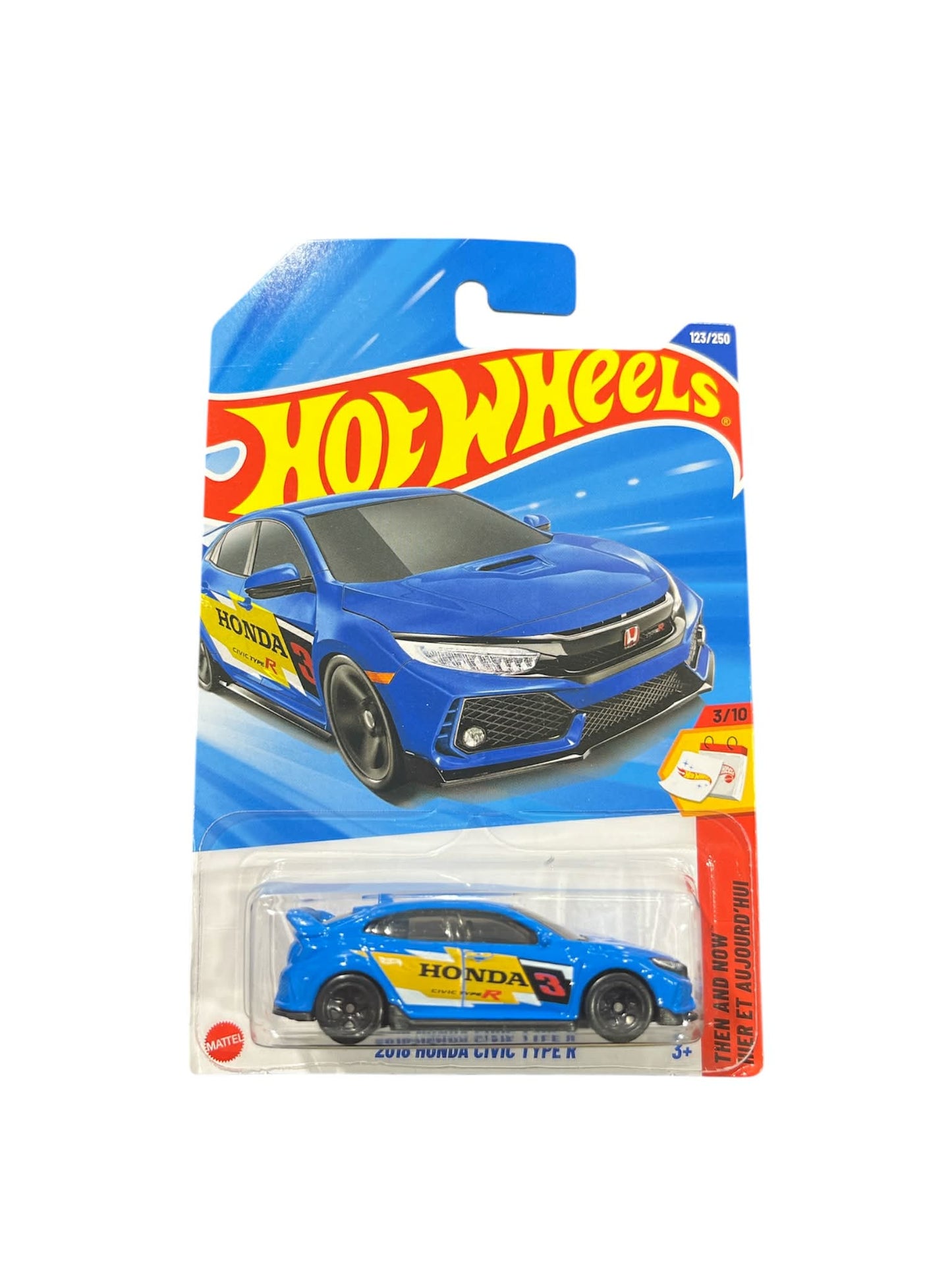 2025 Hot Wheels Then And Now - 2018 Honda Civic Type R