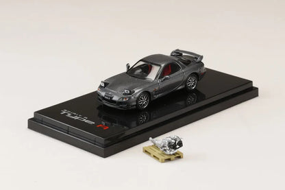 Hobby Japan 1/64 Mazda RX-7 FD3S Sprit R Type A (Grey) 30th Anniversary