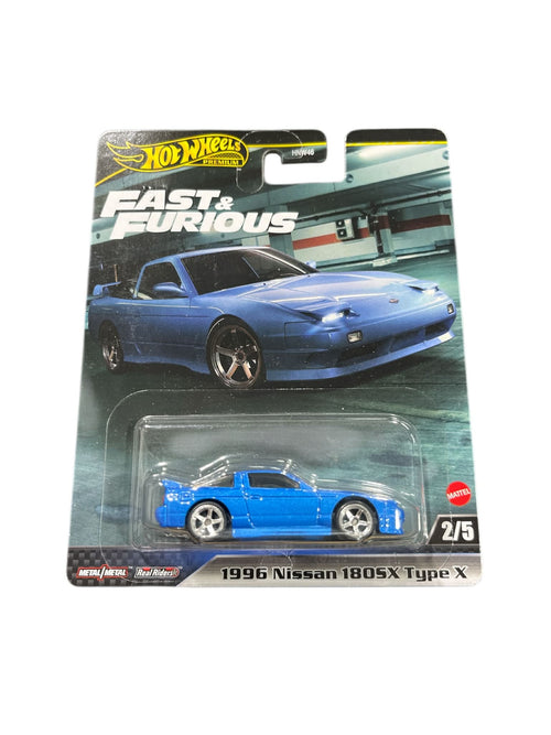 Hot Wheels Premium Fast & Furious - 1996 Nissan 180SX Type X