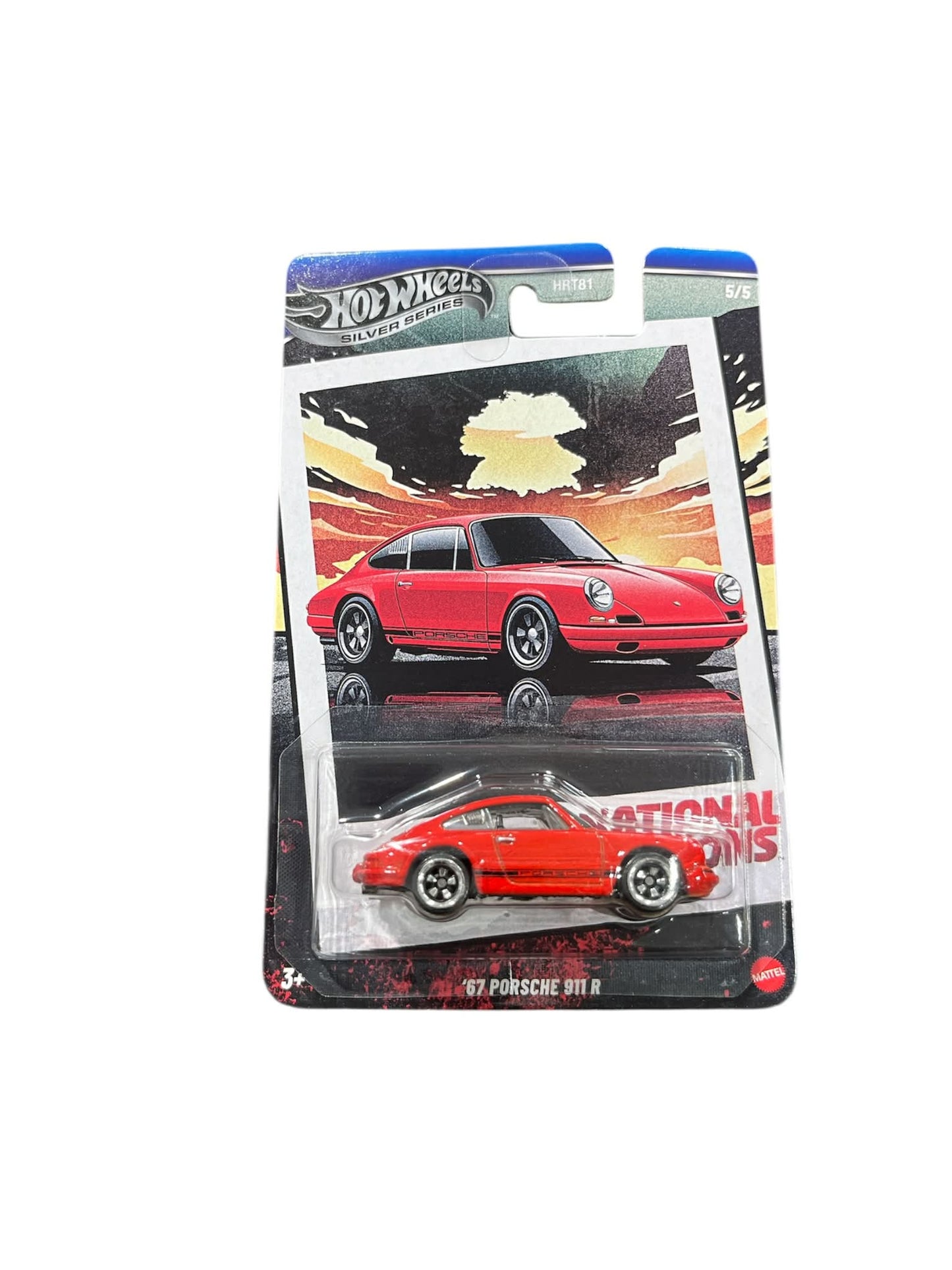 Hot Wheels Silver Series National Icons - 1967 Porsche 911 R