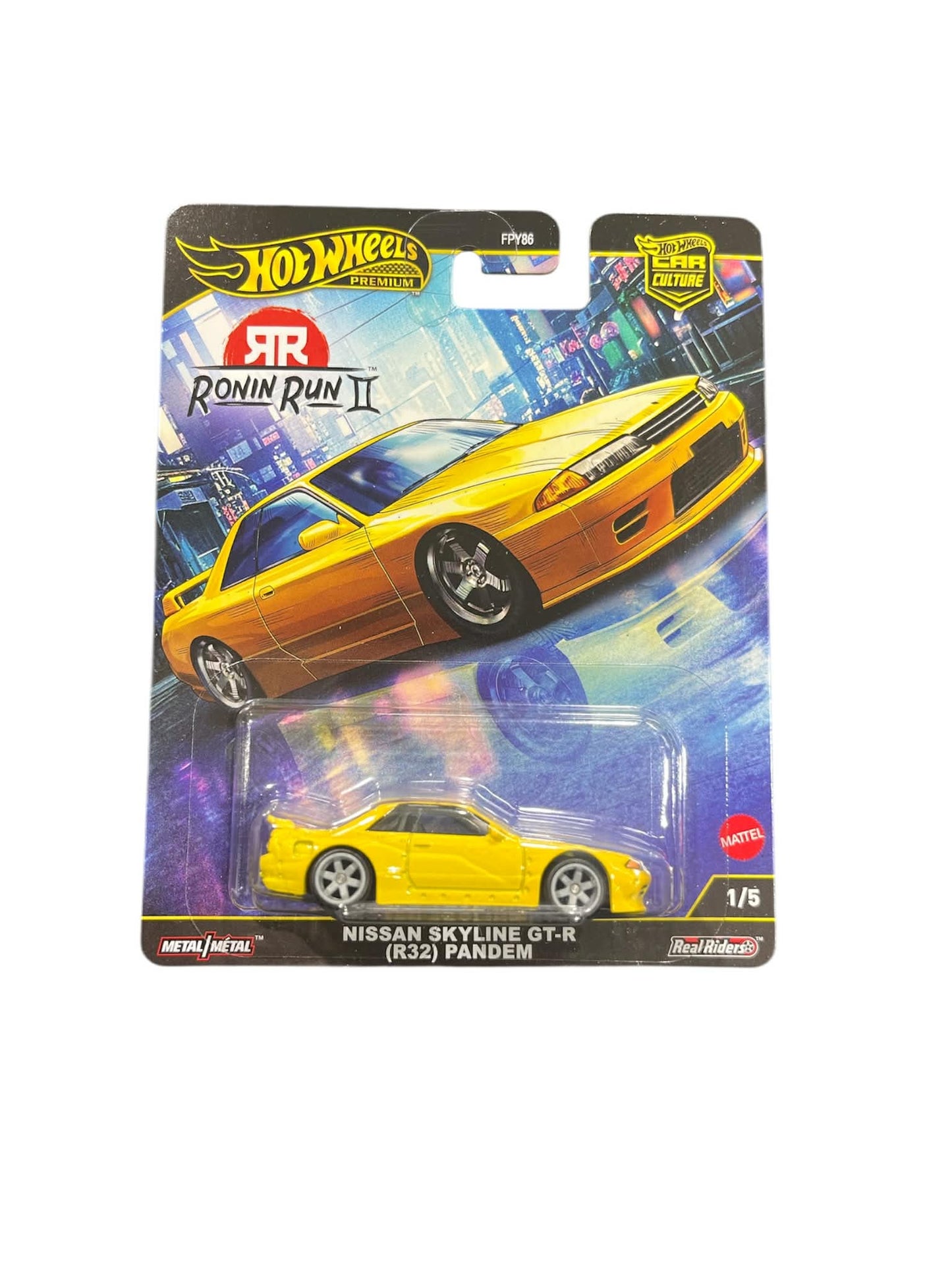 Hot Wheels Premium Ronin Run II - Nissan Skyline GT-R (R-32) Pander