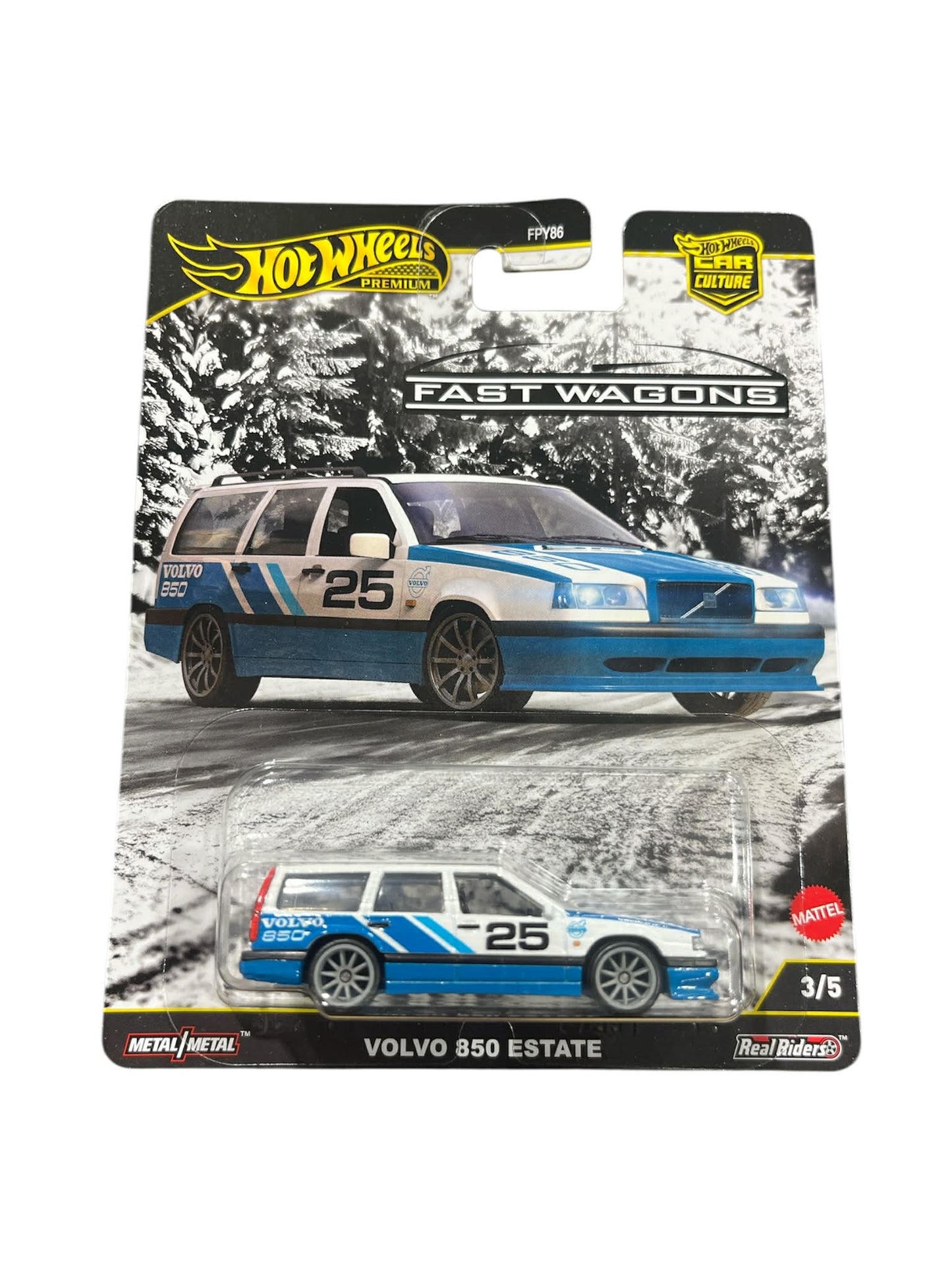Hot Wheels Premium Fast Wagons - Volvo 850 Estate