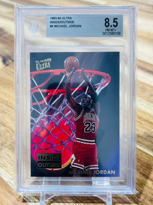 1993  Fleer Ultra Inside Outside Michael Jordan #4 - BGS Mint 9