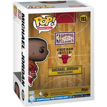 NBA Basketball: Rookie Season - Michael Jordan Chicago Bulls Pop! Vinyl Figure