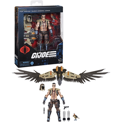 G.I. Joe - Chip "Raptor" Talon & General Ledger Classified Series Deluxe 6" Scale Action Figure