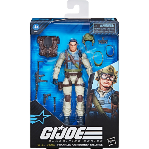 G.I. Joe - Franklin "Airborne" Talltree Classified Series 6" Scale Action Figure