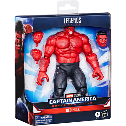 Captain America: Brave New World - Red Hulk Marvel Legends Deluxe 6" Scale Action Figure