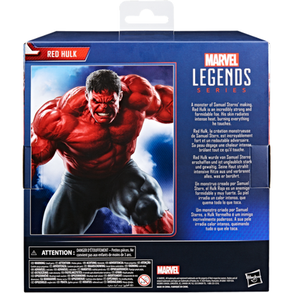 Captain America: Brave New World - Red Hulk Marvel Legends Deluxe 6" Scale Action Figure