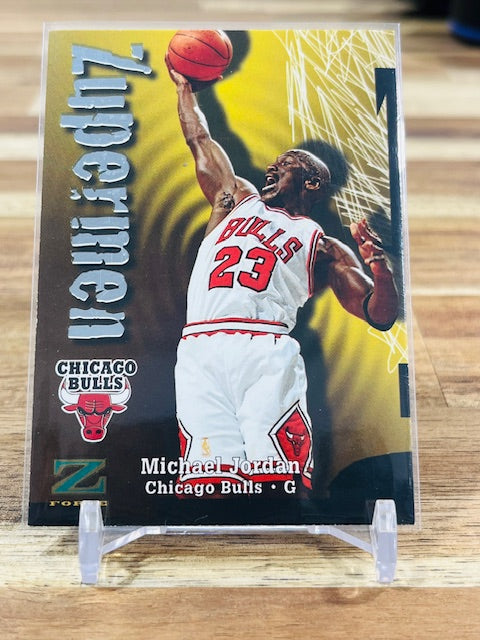 1998 Skybox Z-Force #190 - Michael Jordan - Zuperman