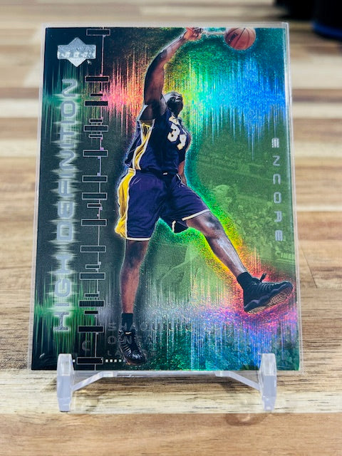 2001 Upper Deck #HD3 - Shaquille O'Neal - High Definition