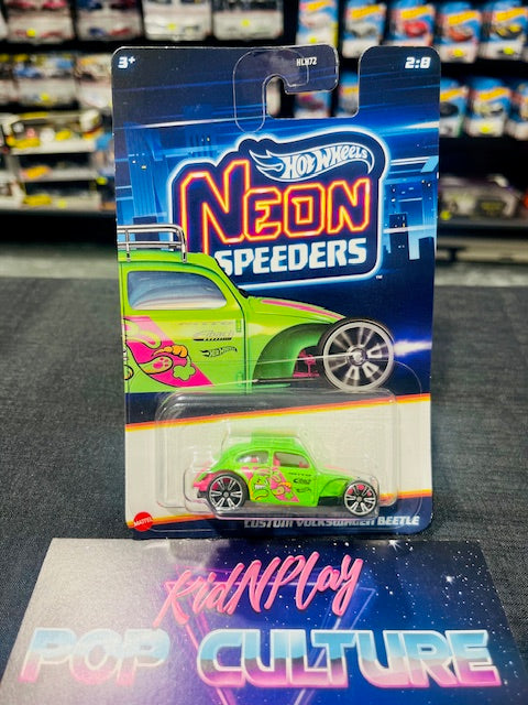 Hot Wheels Culture - Neon Speeders - Custom Volkswagen Beetle