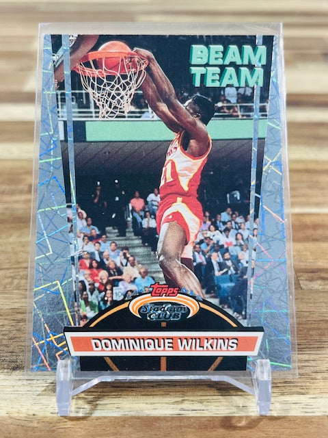 1993 Topps Stadium Club - Dominique Wilkins - Beam Team  #2