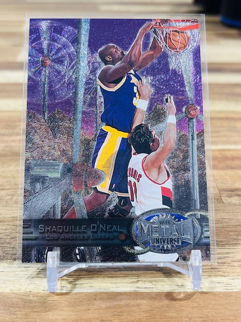1997 Metal Universe #50  - Shaquille O'Neal