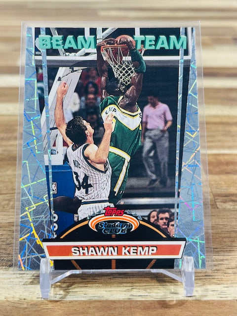 1993 Topps Stadium Club - Shawn Kemp - Beam Team  #3