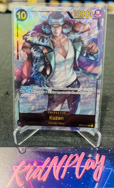 Kuzan OP02-121 SEC Alt Art One Piece - Paramount War