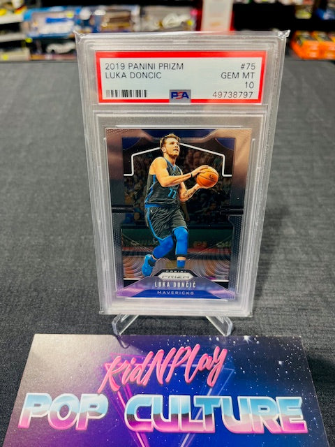 2019 PANINI PRIZM - LUKA DONCIC - PSA GEM MINT 10