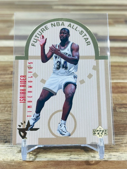 1994 Upper Deck - Isiah Rider - Future NBA All-Star #W9