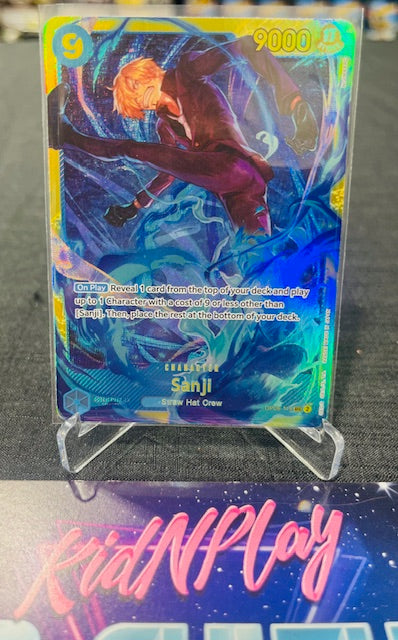 Sanji OP06-119 SEC OP-06 Wings of the Captain One Piece TCG English