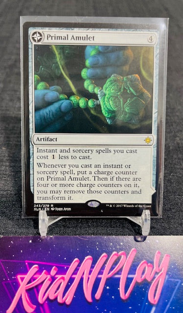 Primal Amulet R 243 Foil Ixalan Promos - MTG