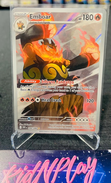 Emboar (098/086) [Scarlet & Violet: White Flare] Illustration Rare