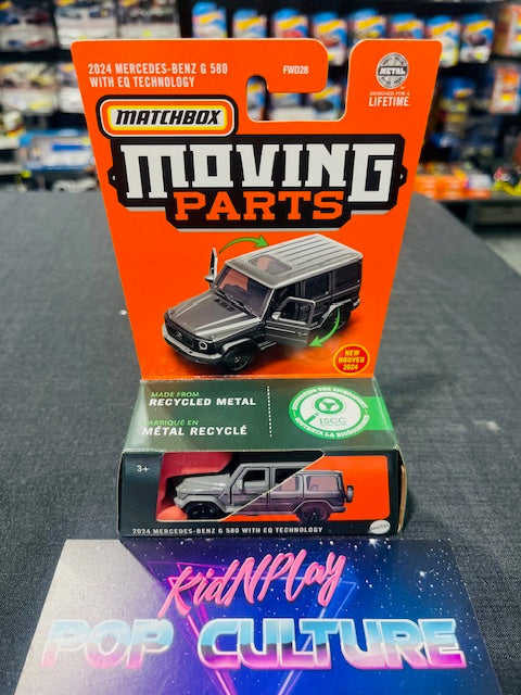 Matchbox - Moving Parts - 2024 Mercedes-Benz G 580 With EQ Technology