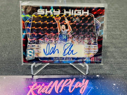 2023 PANINI SPECTRA - ISAIAH RIDER AUTO /75