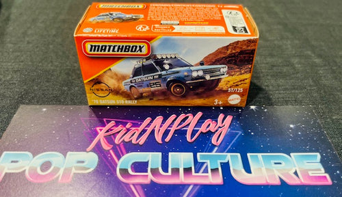 Matchbox - 51/125 - 1970 Datsun 510 Rally