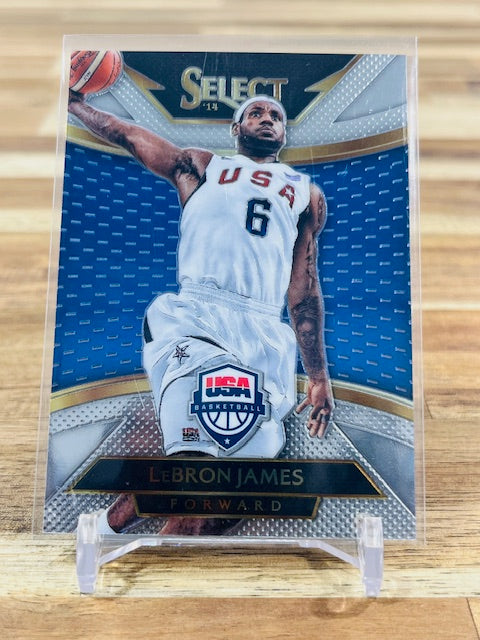2014 Panini Select #212 - Lebron James - Team USA