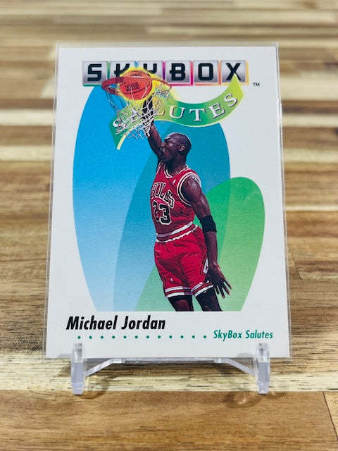 1992 Skybox Salutes - Michael Jordan - Card # 572