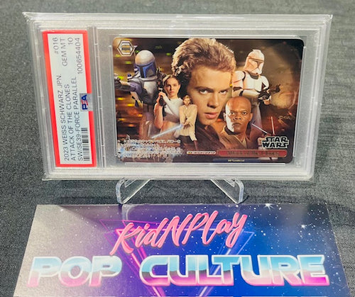2023 Star Wars Japanese - Attack of the Clones - Force Parallel - PSA GEM Mint 10