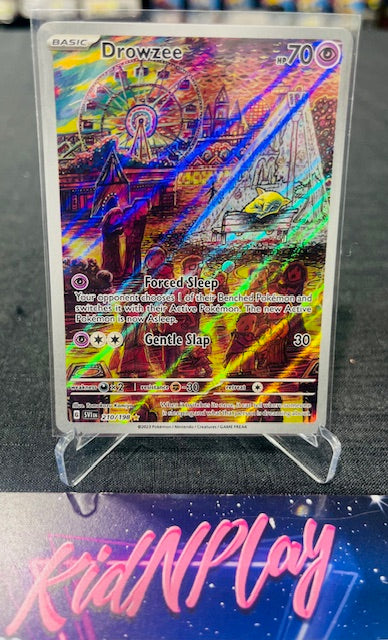 Drowzee - 210/198 - Illustration Rare - Scarlet & Violet Base - Pokemon Card