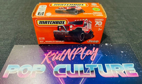 Matchbox - 42/100 - Jeep Wrangler Superlift